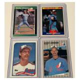 Randy Johnson 4 Rookie Card Baseball Lot - Fleet, Topps, Donruss, Score