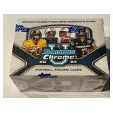 2024 Bowman Chrome University Football Blaster Box - New/Sealed Cards