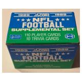 1989 Score Supplementeal Football Card Set