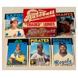 1986 Topps Traded Baseball Card Set - Bo Jackson, Barry Bonds, Jose Canseco, Will Clark, Andres Galarraga Rookie Cards