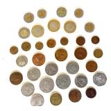 Group of Vintage Mexican Coins