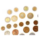 Group of Vintage Mexican Coins