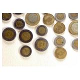 Group of Vintage Mexican Coins