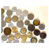 Group of Vintage Italian and Greek Coins