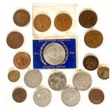 Group of Vintage Great Britain Coins