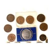 Group of Vintage Great Britain Coins