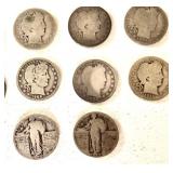 Group of Silver Quarters (1892-1926)