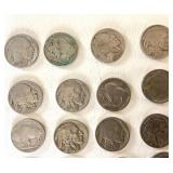 Group of Buffalo Nickels (1915-1937)