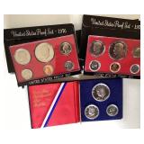 Group of 3 Proof Sets (1976)