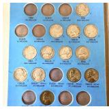 Album of Jefferson Nickels