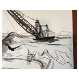 Stillwater Artist Jo Rollins: Vintage Pencil / Watercolor Study