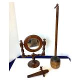 Trio of Antique and Vintage Woodenware #2