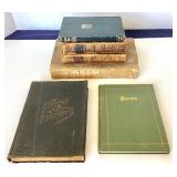 Group of Antique Books - Most Leatherbound