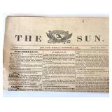 Group of Antique Newspapers