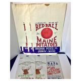 Group of Vintage Flour Sacks