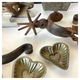 Group of Antique Metalwares