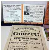 Group of Vintage Ephemera