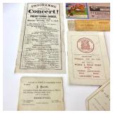 Group of Vintage Ephemera