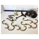 Group of Assorted Vintage Metal  Brackets, Parts and Remnants