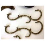 Group of Assorted Vintage Metal  Brackets, Parts and Remnants