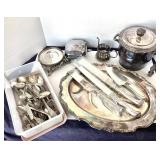 Group of Assorted Silverplate