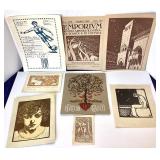 Group of Unframed Bookplates and Covers