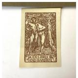 Group of Unframed Bookplates and Covers