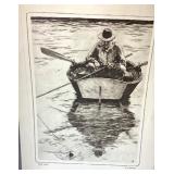 Group of Vintage Unframed Sporting Etchings