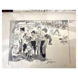 Group of Unframed Antique and Vintage Prints