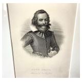 Group of Antique and Vintage Etchings and Engravings of Historic Men and Women