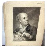 Group of Antique and Vintage Etchings and Engravings of Historic Men and Women