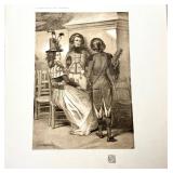 Group of 10 Antique European Etchings