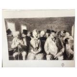 Group of 10 Antique European Etchings