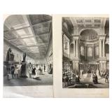 Large Group of Antique American and European Historical Engravings