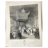 Large Group of Antique American and European Historical Engravings