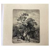 Group of 8 Antique European Etchings and Engravings