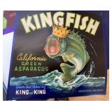 Group of New "Old Stock" Fruit Crate Labels