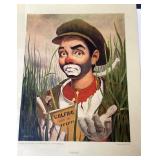 Pair of Leslie Emery Golf Lithographs #1