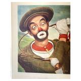 Pair of Leslie Emery Golf Lithographs #2