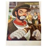 Pair of Leslie Emery Golf Lithographs #2