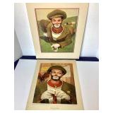 Pair of Leslie Emery Golf Lithographs #3