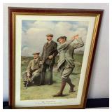 Vintage Golf Print, Book and Collectibles
