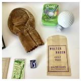 Vintage Golf Print, Book and Collectibles