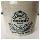 Antique Stoneware Whisky Jug