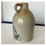 Antique Stoneware Whisky Jug