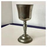 Antique Pewter Chalice