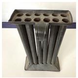 Antique Tin 12 Light Candle Mold