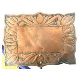 Antique Arts & Crafts Newcombe Copper Trivet