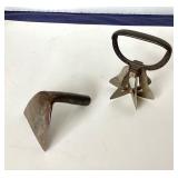 Antique Hand Wrought Hoe and Patented Chopper