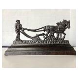 Antique Cast Iron Ploughman Door Stop